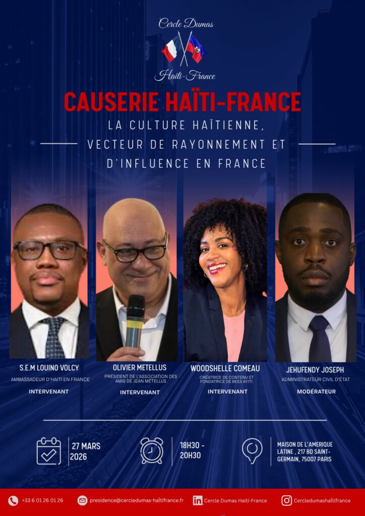 Maison de l’Amérique latine : une causerie sur le rayonnement de la culture haïtienne en France