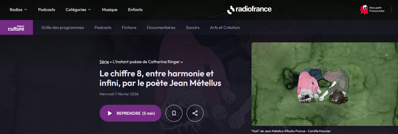 Jean Métellus lu par Catherine Ringer - France Culture